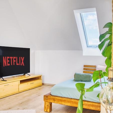 Luxus Apartment! Kueche, Balkon, Netflix, Parkplatz - 8 Personen Ilmmunster Buitenkant foto