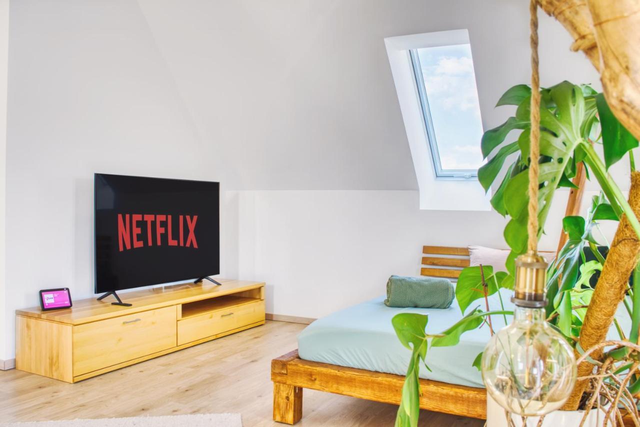 Luxus Apartment! Kueche, Balkon, Netflix, Parkplatz - 8 Personen Ilmmunster Buitenkant foto